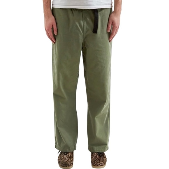 GOODHOOD Military Pants XL Khaki Green Ripstop Baggy Straight Leg